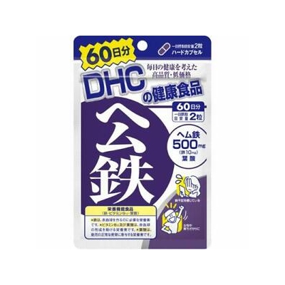 Viên uống bổ sung sắt DHC 60 ngày