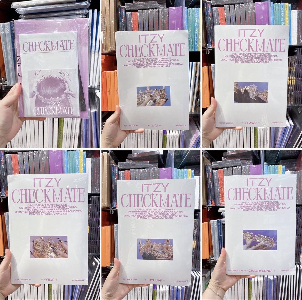 ALBUM ITZY CHECKMATE - có sẵn Cửa Hàng KPOP