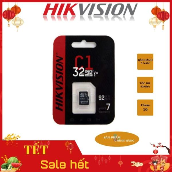 [ BÁN CHẠY ] Thẻ Nhớ Micro SD Hikvision 32Gb, 64Gb Class 10 - Hàng Chính Hãng BH 5 Năm.