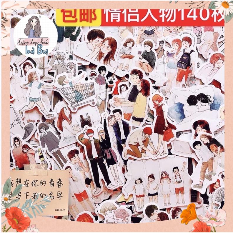 Stickers Tách Từ Các Set Lớn dùng để trang trí vintage
