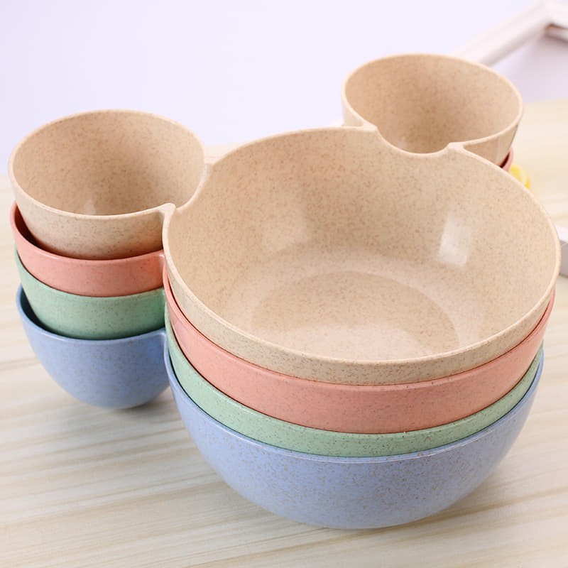 [HCM]BÁT ĂN DẶM lúa mạch CHIA NGĂN NHIỀU KIỂU DÁNG CHO BÉ
