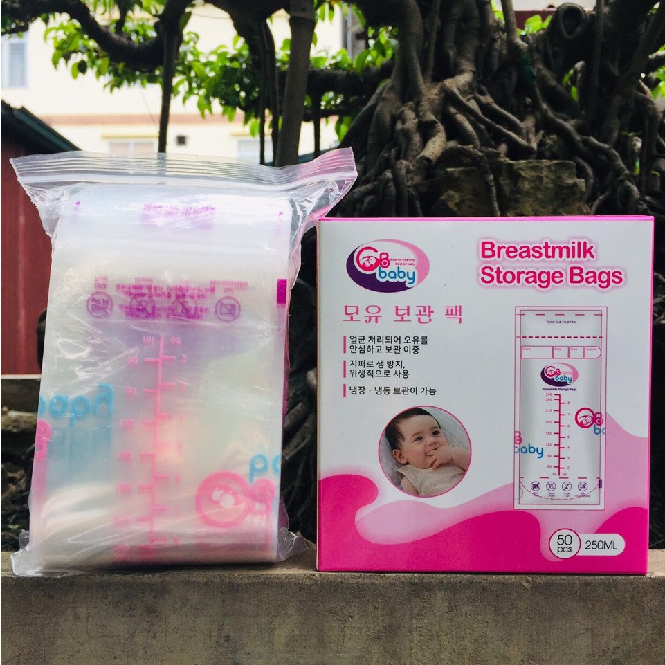 Túi trữ sữa GB Baby 250ml