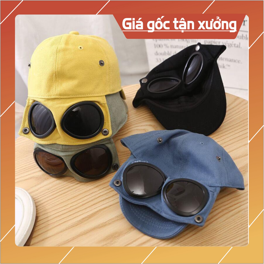 Mũ lưỡi trai kiểu dáng phi công cho bé trai