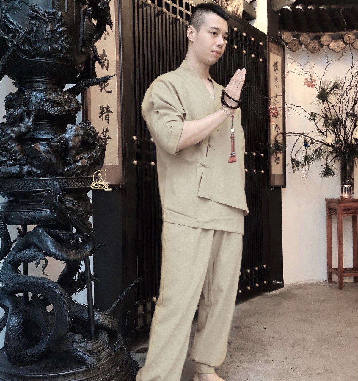 [HCM]SET ĐỒ ĐI CHÙA CHO NAM GIỚI