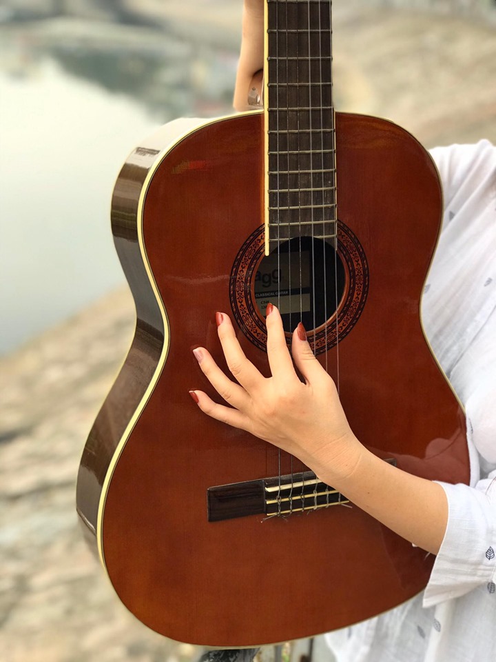 Đàn Guitar Classic Stagg C548 Nâu đỏ Chính Hãng - Phân Phối SOLG