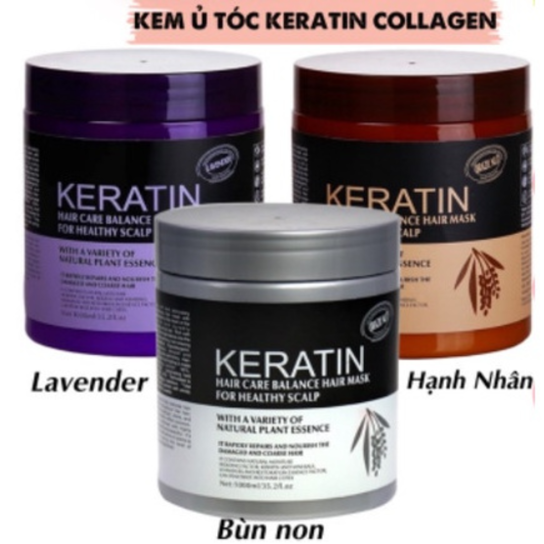 Kem hấp ủ tóc KERATIN COLLAGEN 1000ML
