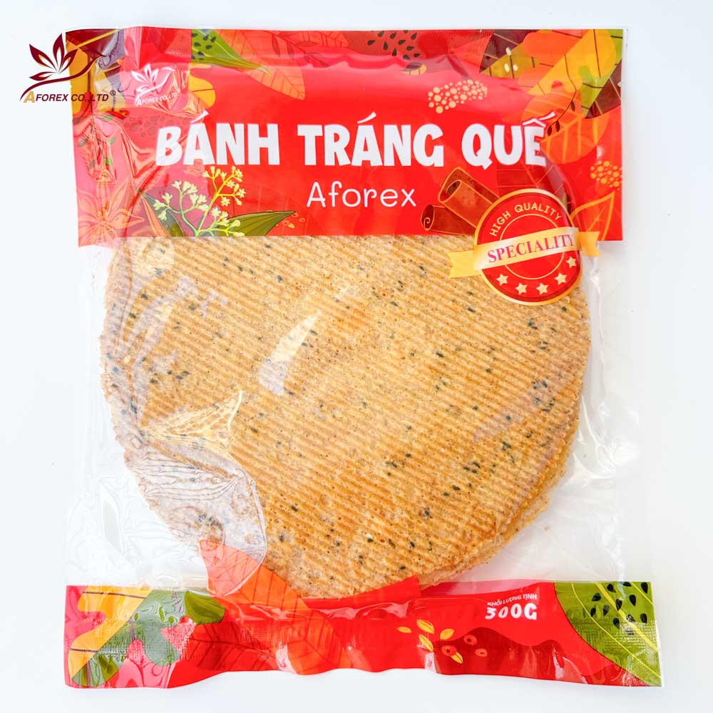 Bánh tráng Quế Aforex ăn vặt tráng miệng