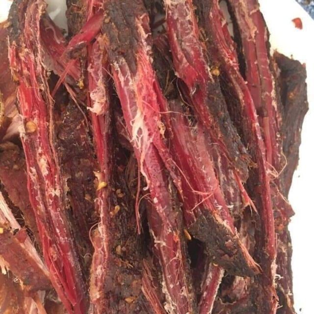 Thịt Trâu Gác Bếp 500gr (Tặng Kèm Chẳm Chéo)