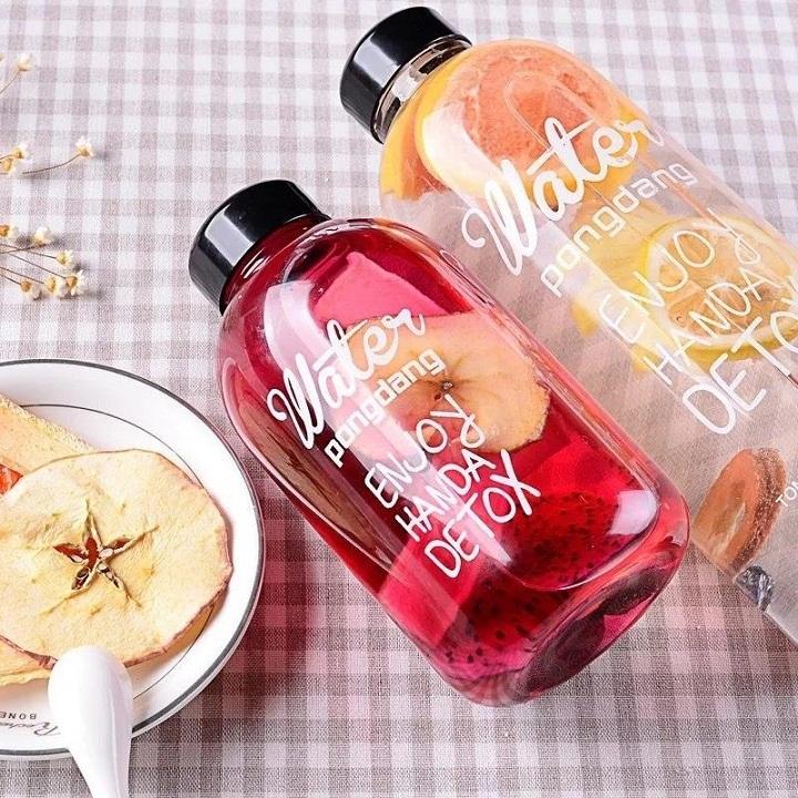[HCM]Bình Nước Thủy Tinh PongDang 600ML