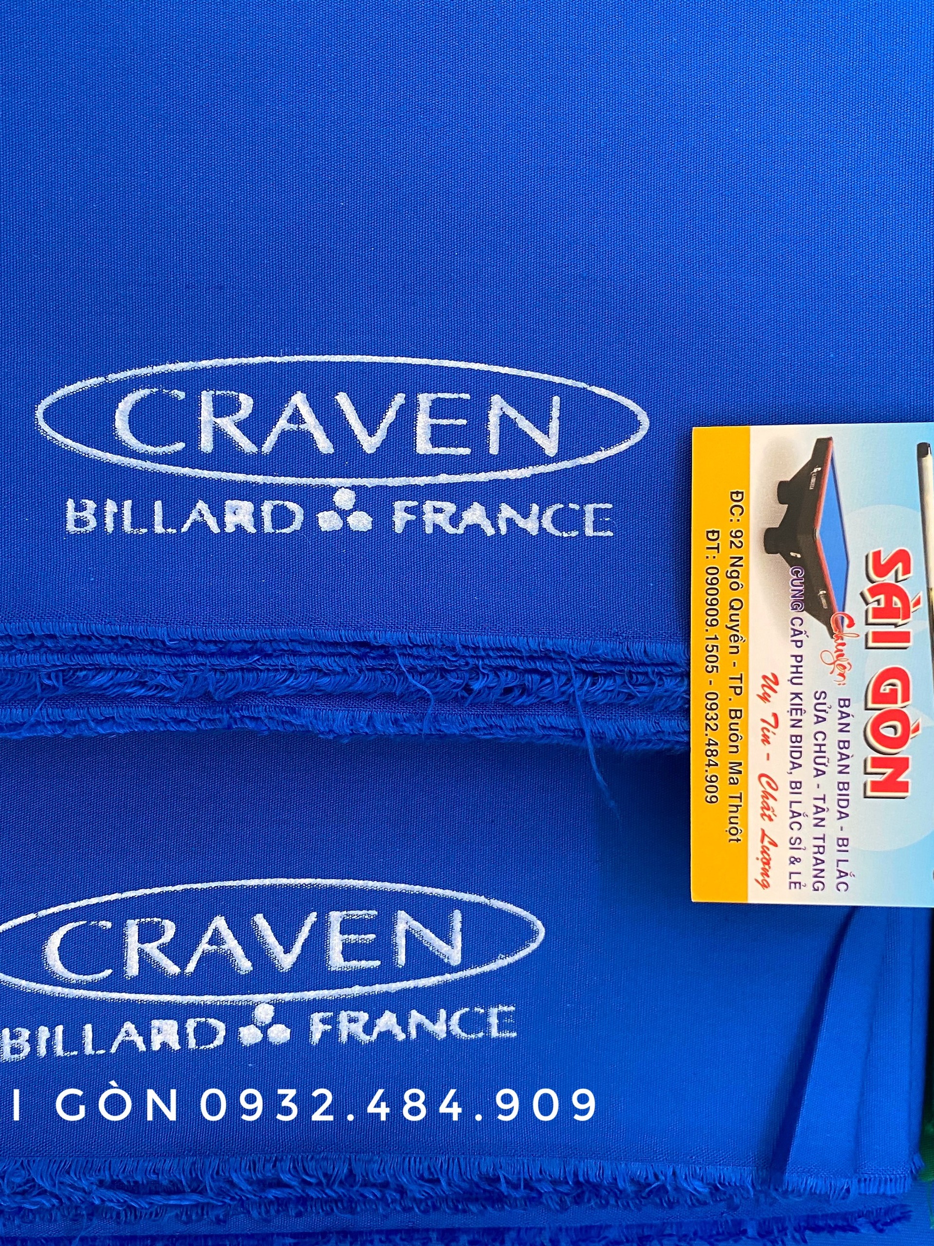 Vải mặt Xi Craven Bida France