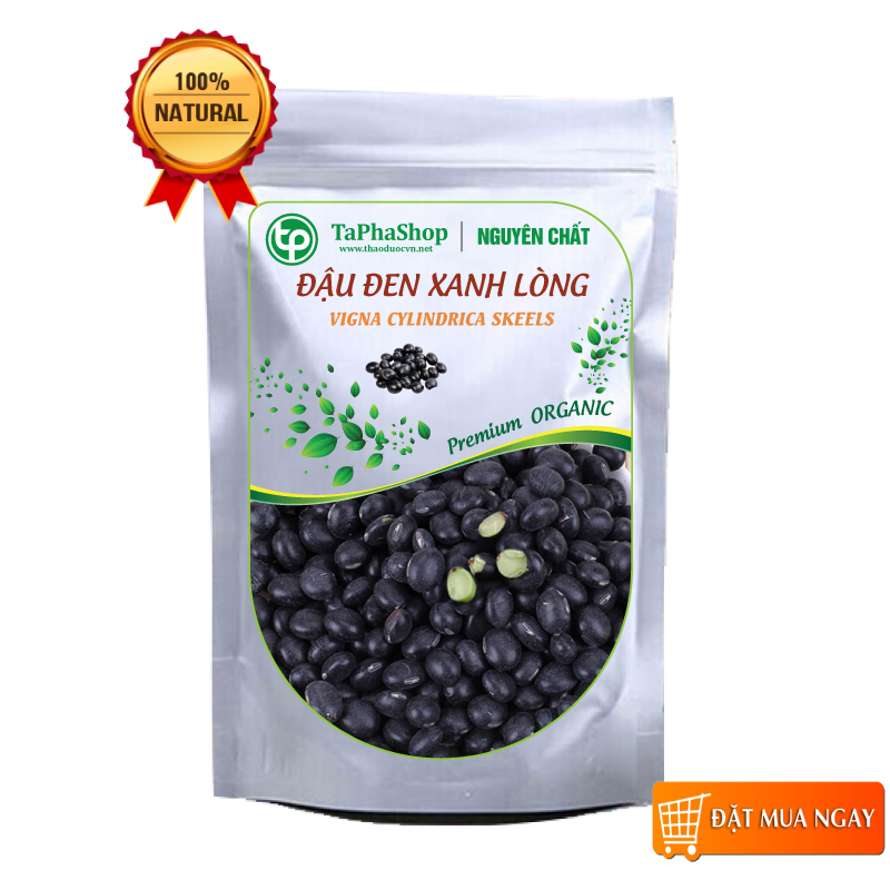 Đậu đen xanh lòng Tấn Phát 500g, Đậu đen ruột xanh cao cấp