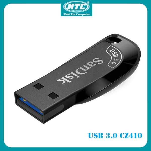Bảng giá USB 3.0 SanDisk Ultra Shift CZ410 32GB / 64GB / 128GB / 256GB 100MB/s (Đen) - Nhất Tín Computer Phong Vũ