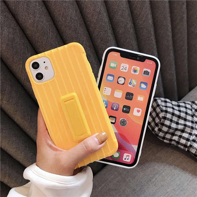 Ốp Lưng Sọc Nổi Có Giá Đỡ