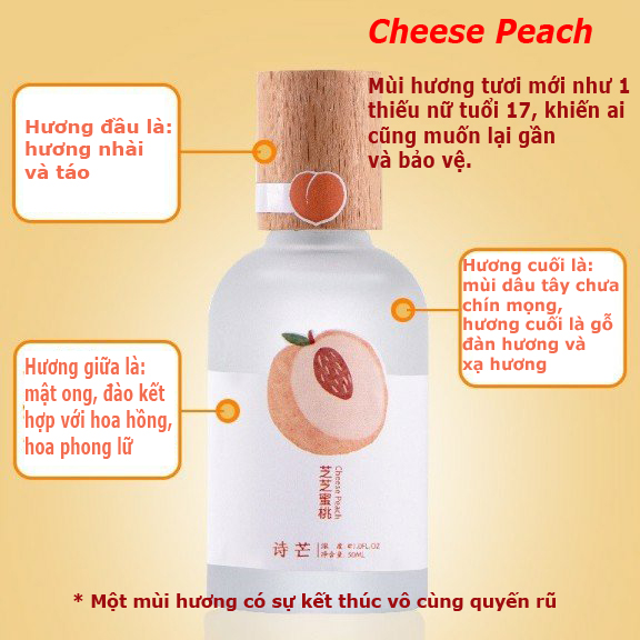 Nước Hoa Body Mist Nắp Gỗ Mẫu Mới 50ML