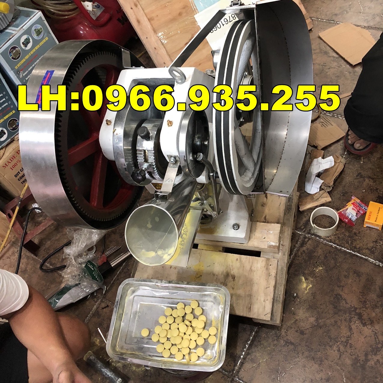 MÁY DẬP VIÊN NÉN 1 CHÀY TỰ ĐỘNG