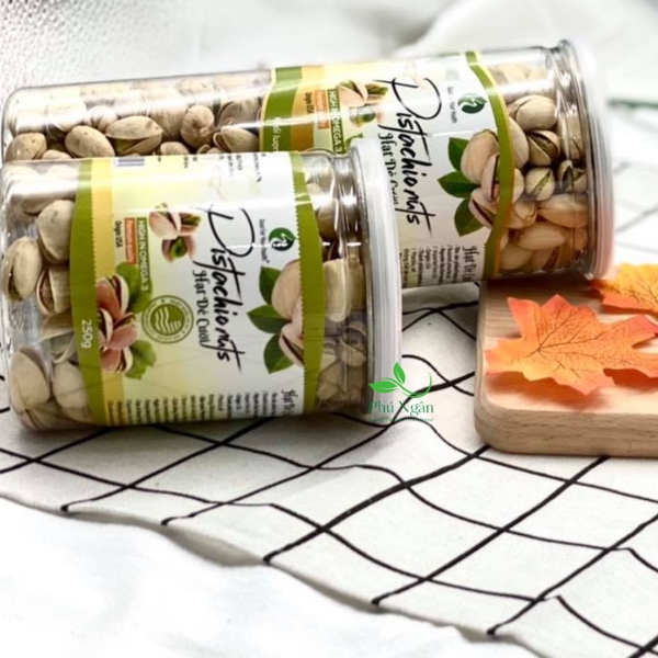 Hạt dẻ cười rang muối không tẩy trắng 250gr