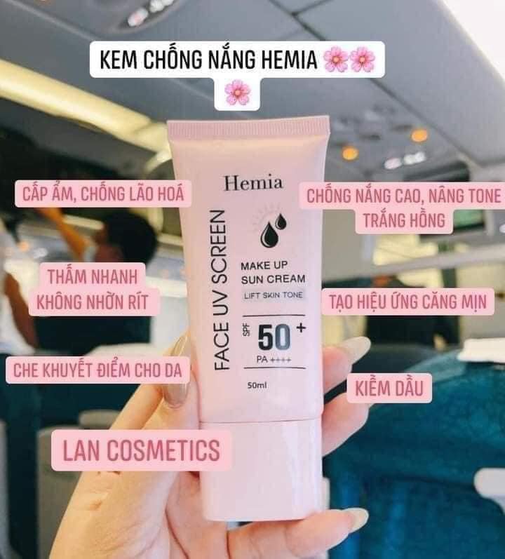 Kem Chống Nắng Hemia Hàn Quốc