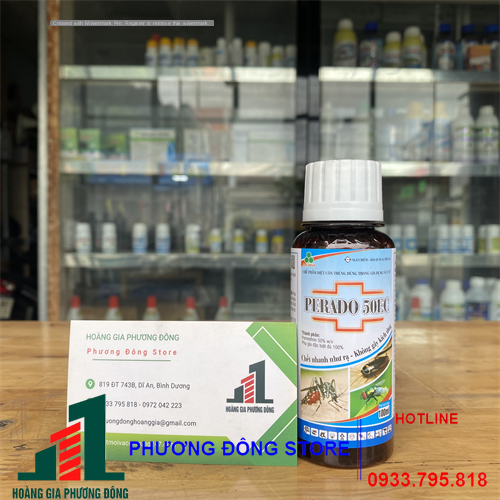 Thuốc diệt muỗi và côn trùng giá rẻ Perado 50EC - 100ml