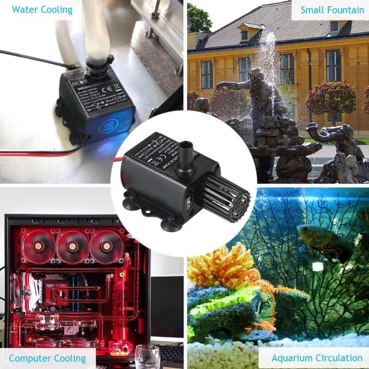 Máy bơm nước mini 12V không chổi than 5W