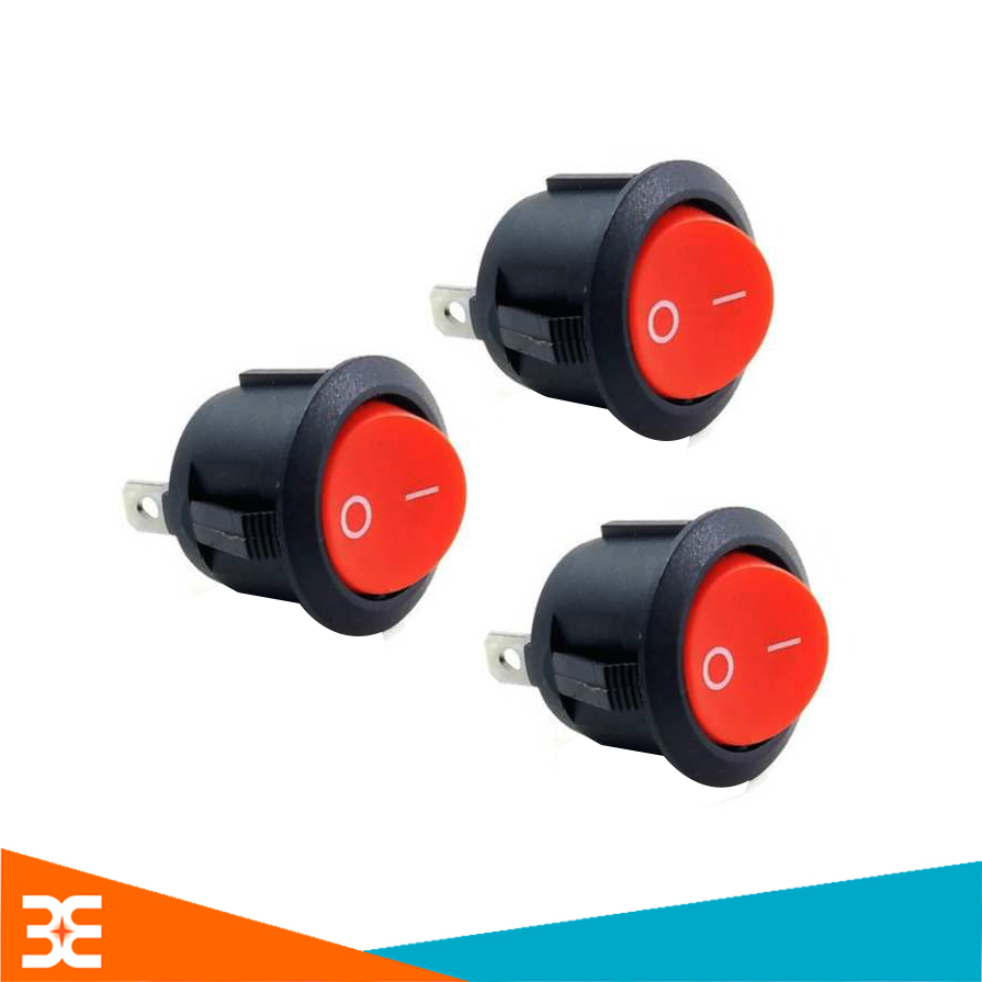 Bộ 5 Công Tắc Bập Bênh KCD1-105 Loại To 20mm