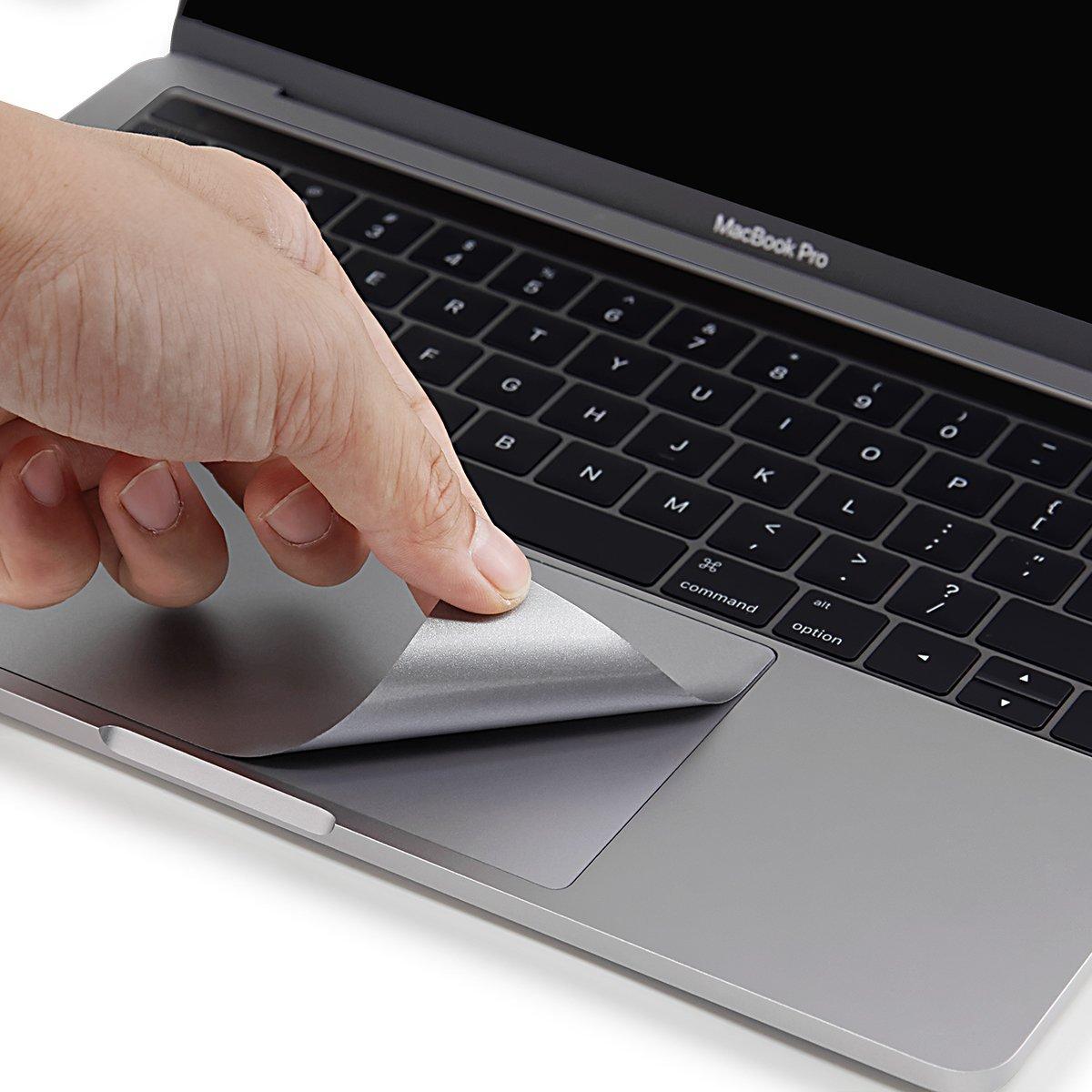 Bộ dán JCPAL 5 in 1 Space Grey cho Macbook