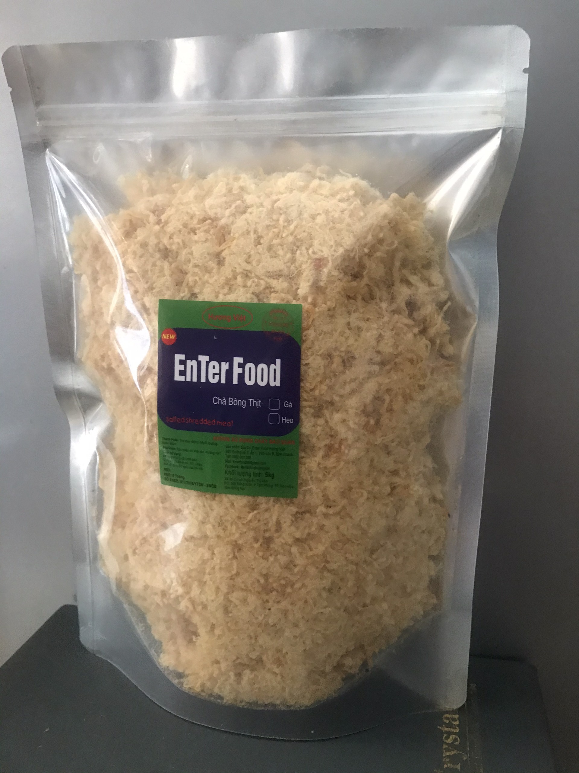 Mẫu thử Chà bông Siêu Xù - EnterFood
