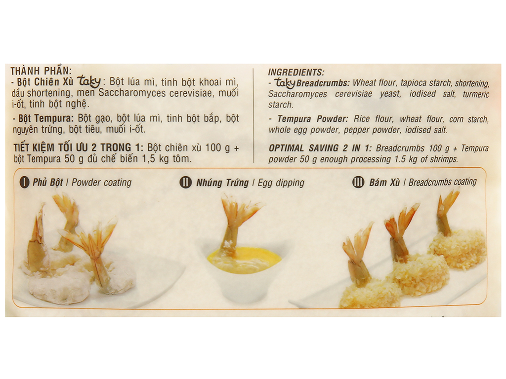 Bột chiên xù Tài Ký gói 150g