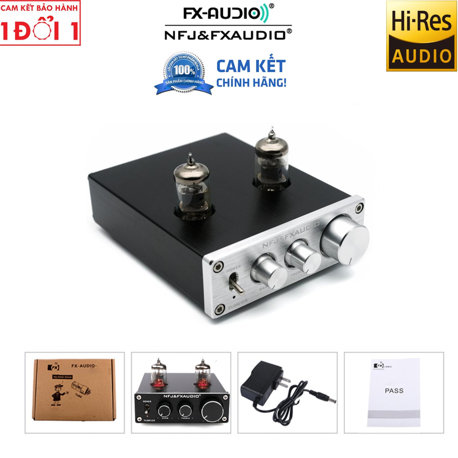 FX Audio TUBE-03 Tube Preamplifier Bóng GE JAN 5654W Mỹ 20Hz Đến