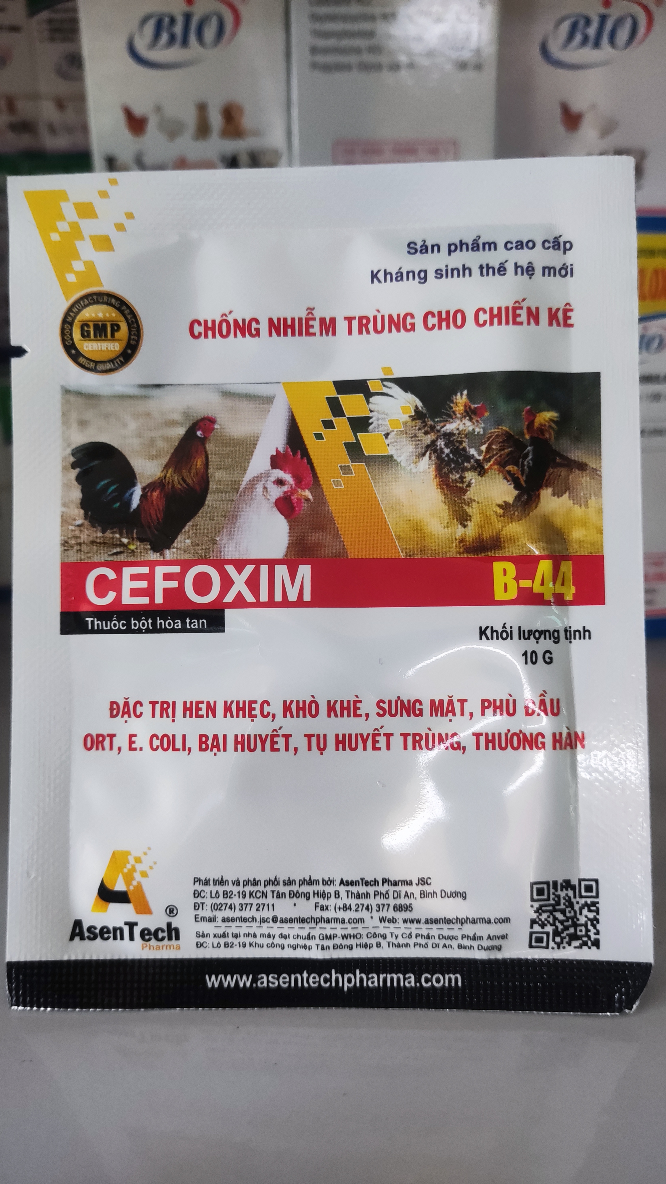 CEFOXIM GÓI 10GAM KH.Ò KH.È SƯNG MẶT