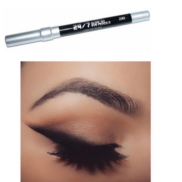 Chì Kẻ Mắt Urban Decay 24/7 Glide-on Eye Pencil - Zero mini