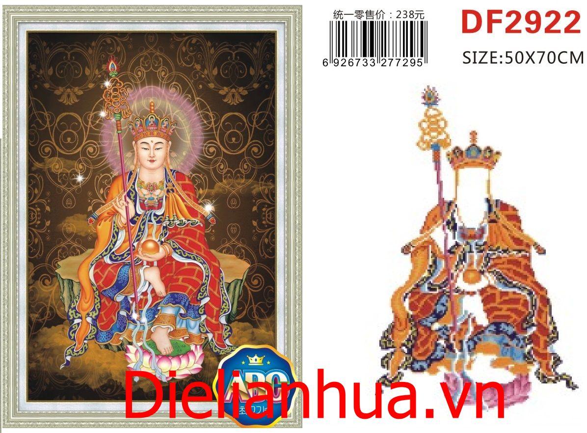 Tranh đính đá tâm trạng df2922 kích thước 50 x 70cm