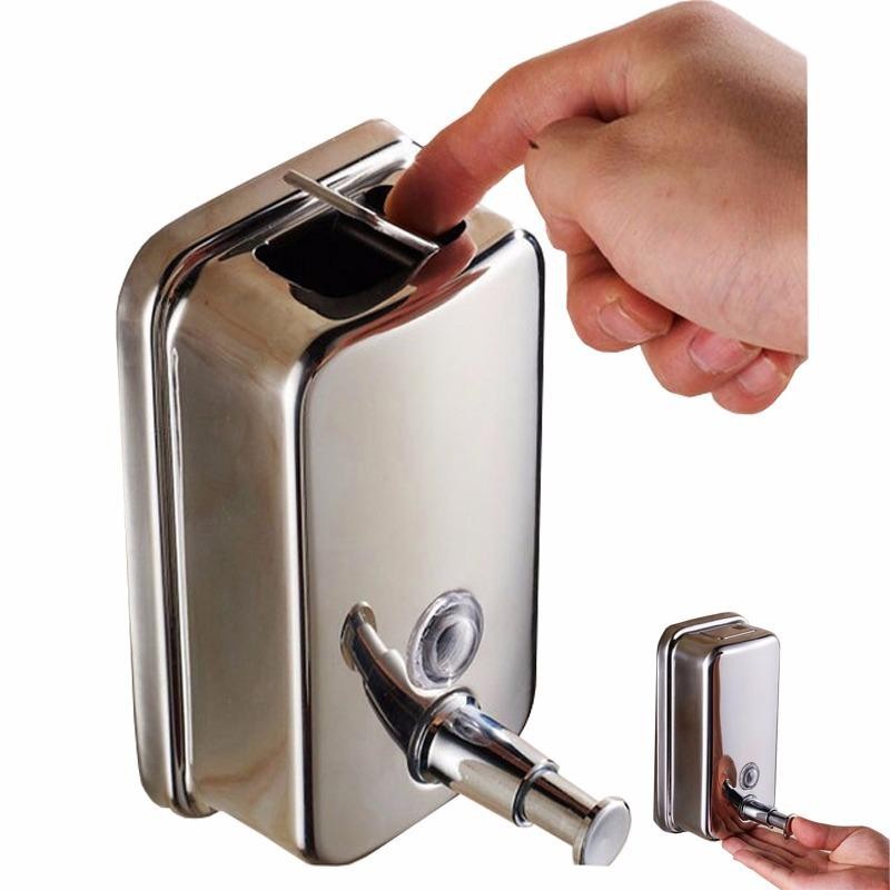 Bình đựng nước rửa tay dầu gội sữa tắm inox 800ml ti861