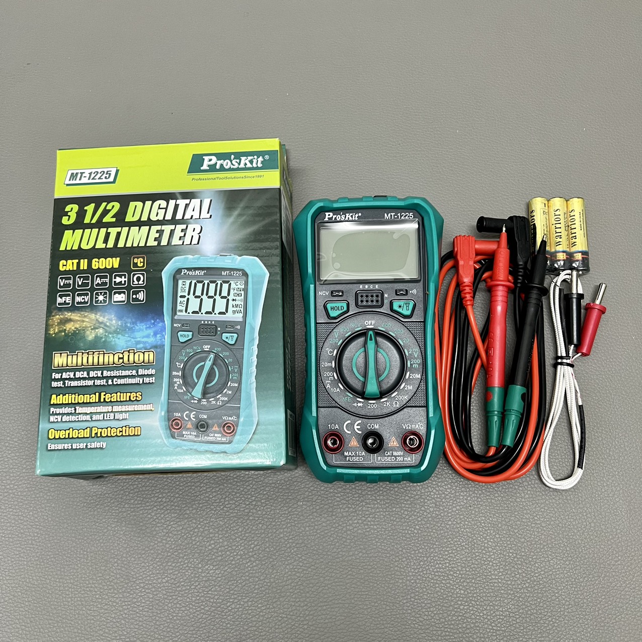 Đồng hồ số Pro'skit MT-1225