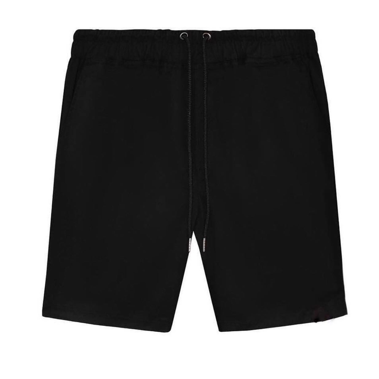 Quần Short Nỉ Cotton Cực Đẹp - Quần short basic đen trơn - black basic shorts