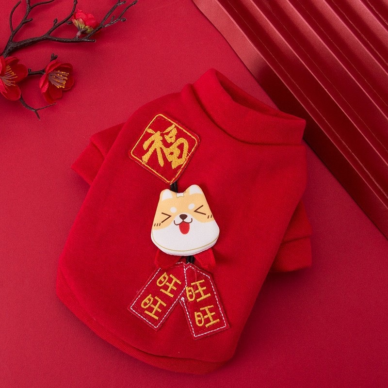 áo nỉ - áo ấm - áo thu đông - áo hình cún híp mắt dành cho chó mèo - T3 PETS SHOP