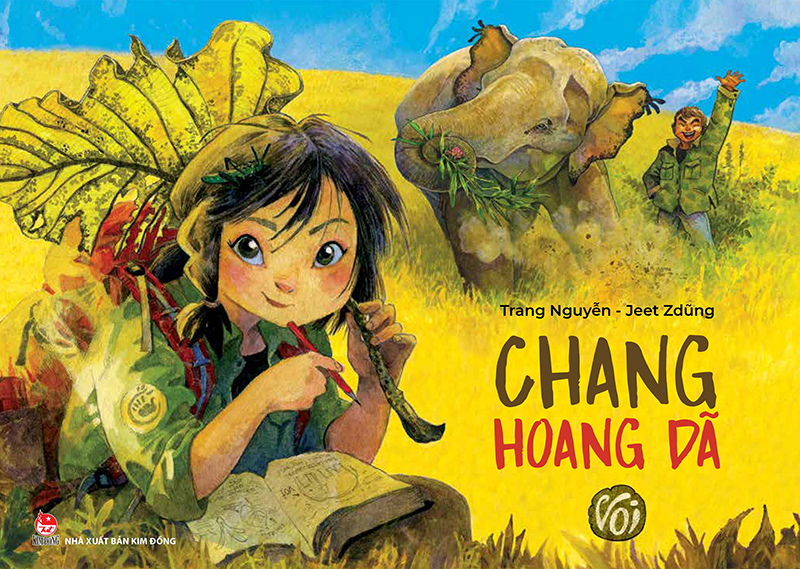 Kim Đồng - Chang hoang dã - Voi (Tặng Kèm Bookmark) (Kỉ niệm 65 năm NXB Kim Đồng)