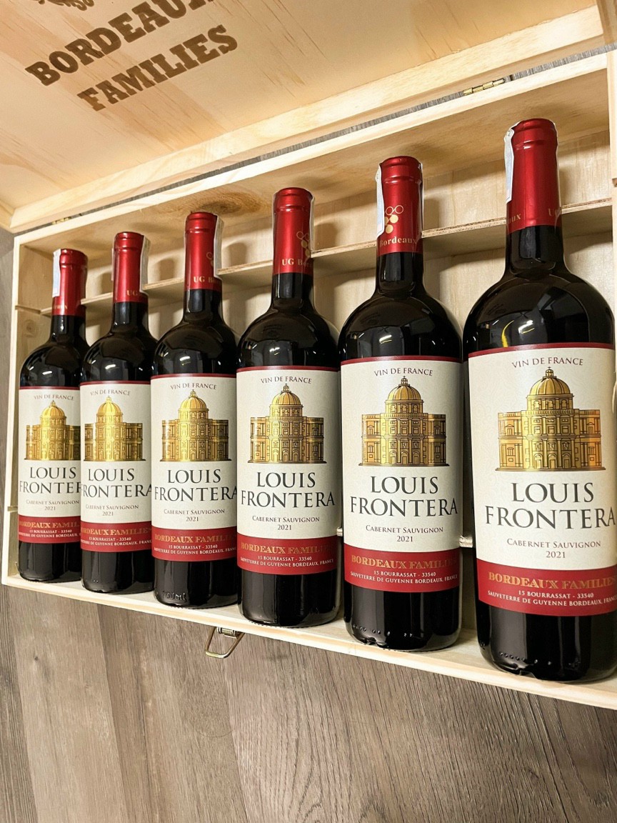 Vang Pháp Louis Frontera nhập khẩu