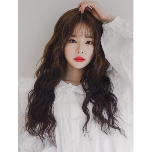 Tóc kẹp U xoăn sóng dài 😍 Mã ku07 😍 60cm