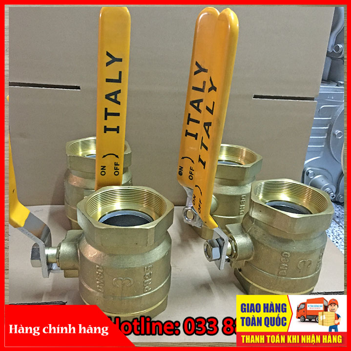 Van bi đồng tay gạt italy phi 90 dn 80