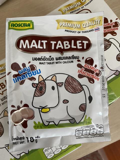 [Tết 2022]Kẹo sữa bò Milk Tablet Thái Lan 18g