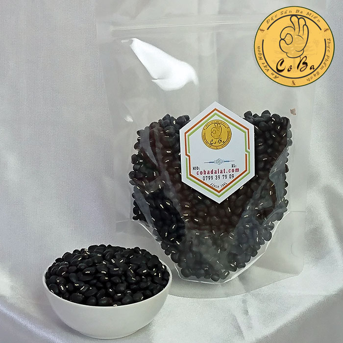 Đậu Đen Xanh Lòng Hữu Cơ - Sạch 500g ( Thuần Chủng Không Biến Đổi Gen )