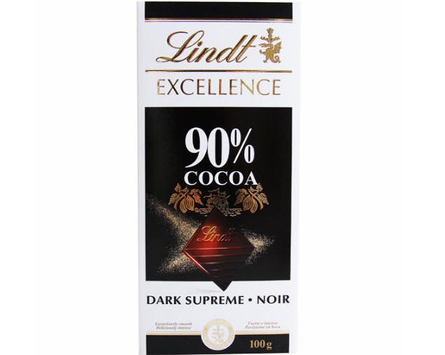 Sôcôla đen Lindt Excellence 90% cacao thanh 100g