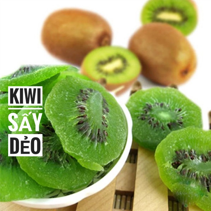 Kiwi sấy dẻo thơm ngon 500g/1 kg- tết-đồ ăn vặt- mứt tết