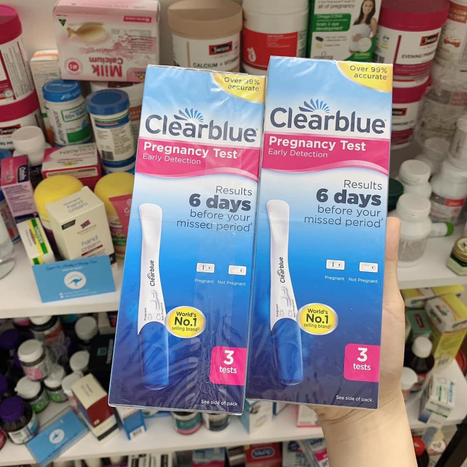 CLEARBLUE PREGNANCY TEST - QUE THỬ THAI ĐIỆN TỬ CLEARBLUE