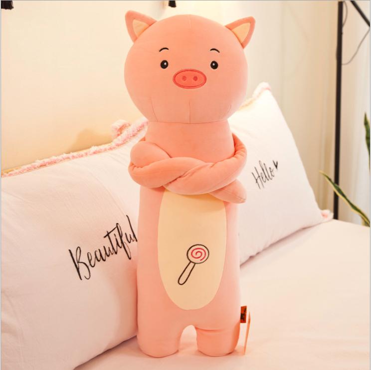 Gối Ôm Hình Thú Dài 70cm Siêu Mềm Cho Em Bé (4 Mẫu)