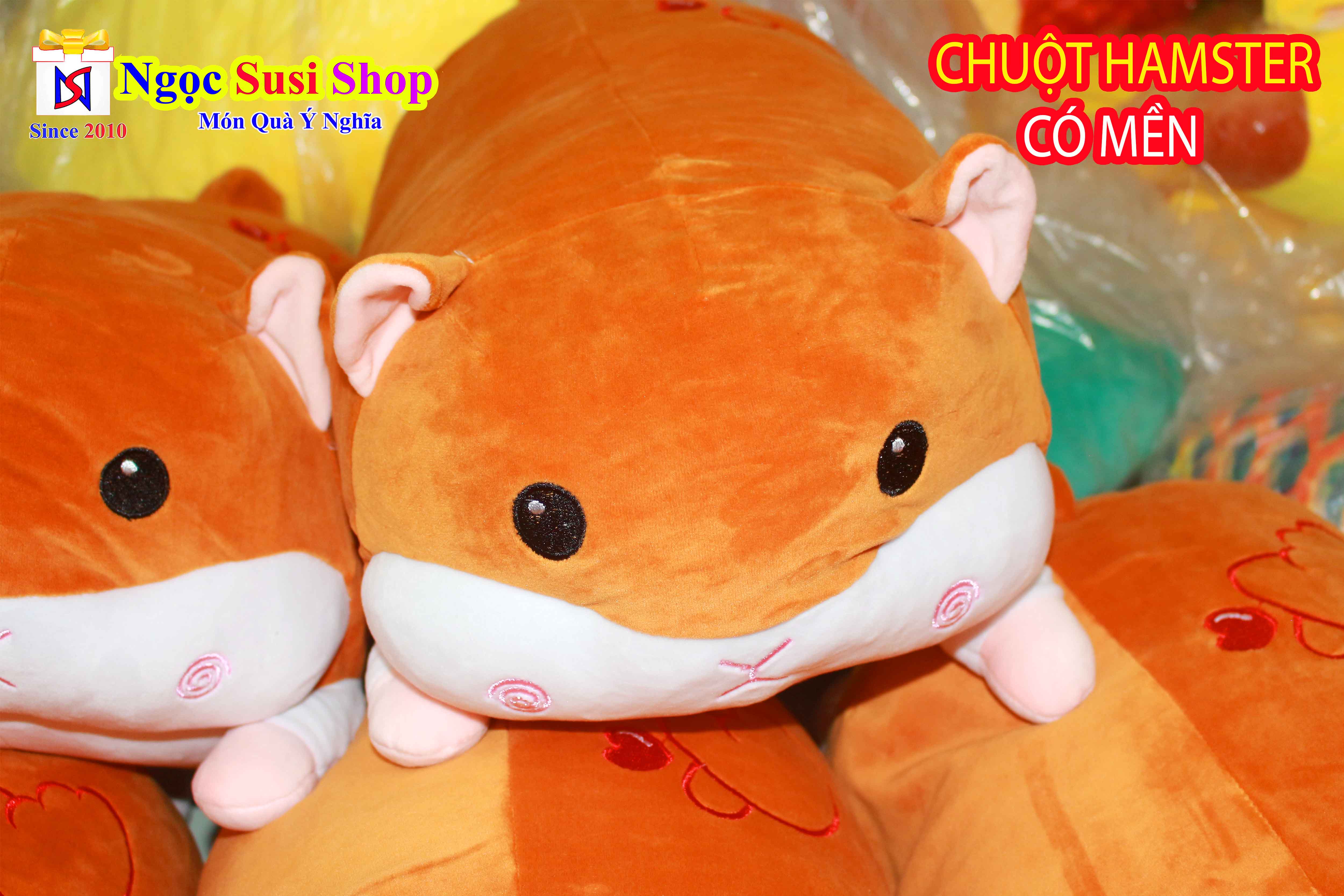 GẤU BÔNG CHUỘT HAMSTER SIÊU MỀM MỊN KHỔNG LỒ