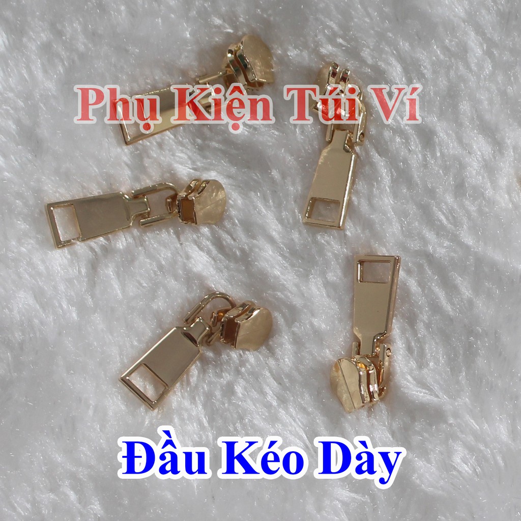Đầu dây kéo răng 3 dùng cho dây kim loại