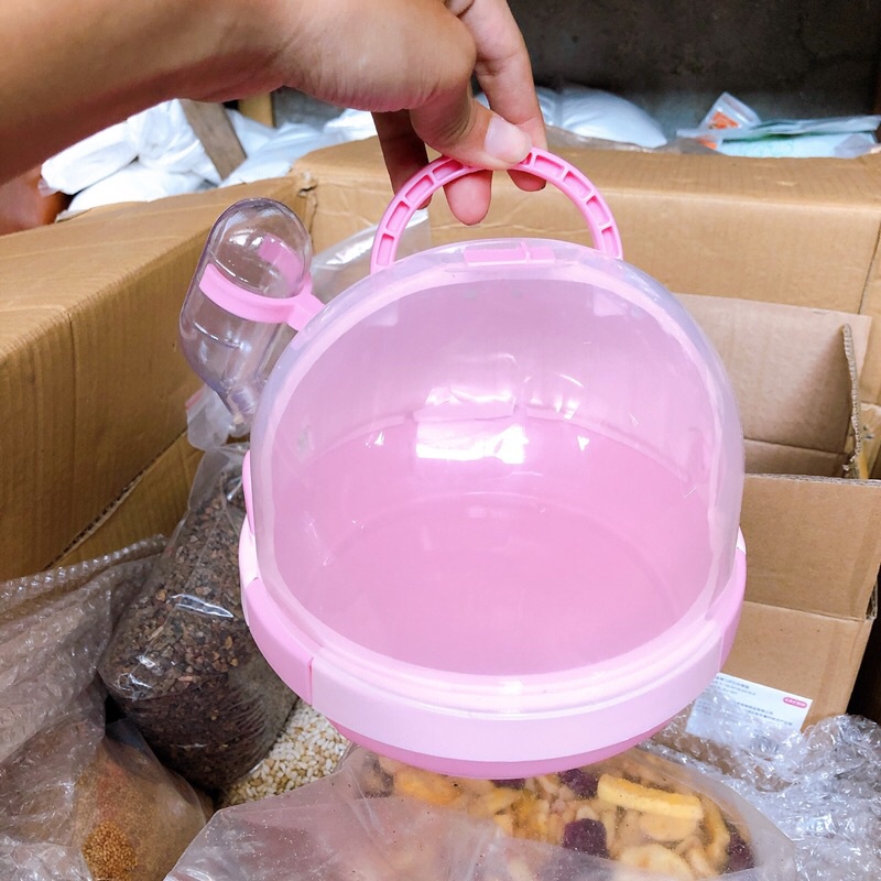lồng ufo xách tay, du lịch cho hamster