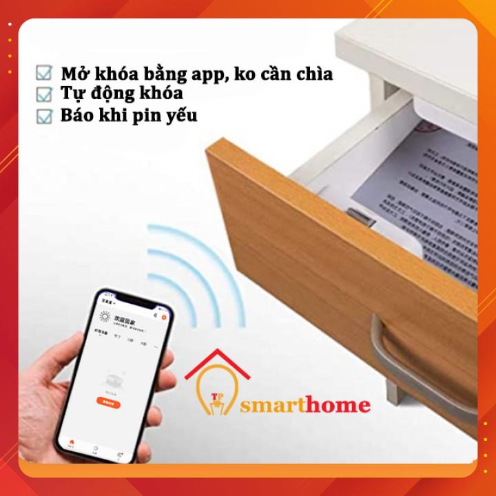 Khóa Ngăn Kéo, Cửa Tủ Tuya Bluetooth