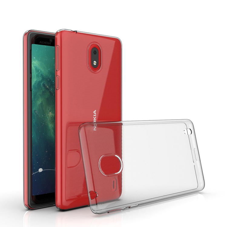 Ốp dẻo trong suốt cho Nokia C1 (Hàng loại A)